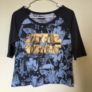 Star Wars women's 3/4 sleeve T-shirt. Size M.